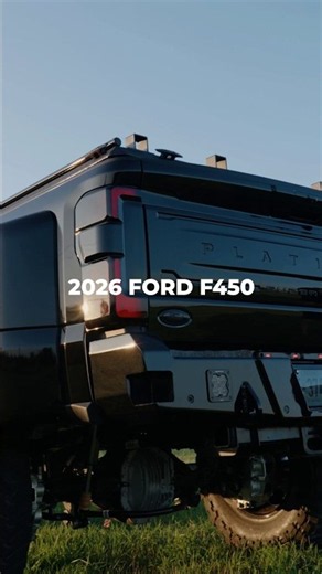 2026 Ford F450 Platinum Plus Single Wheel Conversion Build