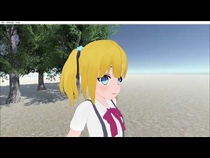 【Blender+Unity】シェイプキーでまばたき