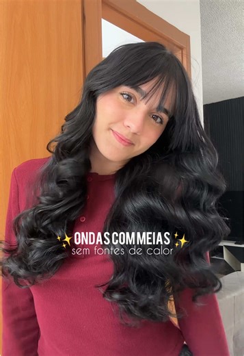 Tutorial de Ondas Sem Calor: Cabelo com Meia Facilmente