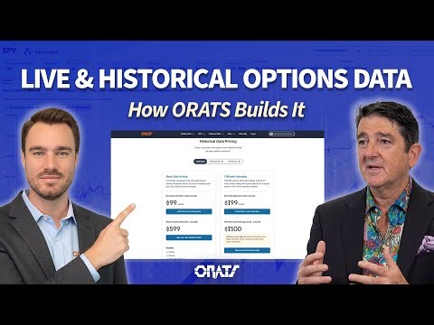 How to Get Live and Historical Options Data From ORATS | Driven By Data Ep. 110