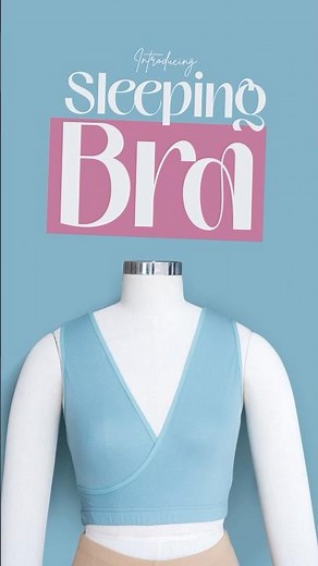 Sleeping bra - The Ultimate Solution for your busy day! 😉Sleep free! Stress free! 💯