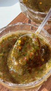 Coriander tamarind Recipe Looking for the perfect chutney to go with everything? This chutney will level up your BBQs, rice, and even your roti! A must-have with BBQs, rice, or even roti! Ingredients: Green chillies – 4 to 5 Onion – 1 medium Fresh coriander – ½ bunch Blend until finely chopped Then add: Crushed red chillies – ½ tsp Red chilli powder – ½ tsp Tamarind paste – 3 tbsp (or tamarind chutney) A few spoons of water Grind everything until smooth. That’s it — spicy, tangy and totally addi