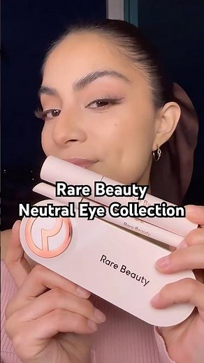 Rare Beauty Neutral Eye Collection Soft Glam Tutorial | Rare Routine 🤎
