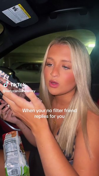 Riley Faith: When Your No Filter Friend Replies for You