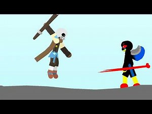 Ink sans vs Error Sans (part 1)