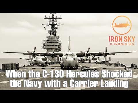 How a C-130 Pulled Off the Impossible – Carrier Landing in 1963 💪