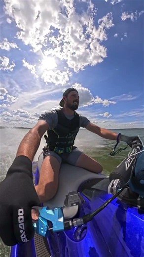 Top speed Run on my WFO Performance built Yamaha GP 1300R Waverunner (#2-stroke) #GoPro #jetski