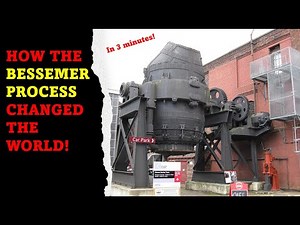 The Bessemer Process Explained in 3 Minutes — How Steel Built the Modern World