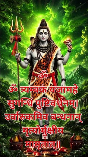 महामृत्युंजय मंत्र!! Mahamrityunjaya Mantra!! Shiv Maha Mantra!! 108 times | Non-Stop Mantra #yt