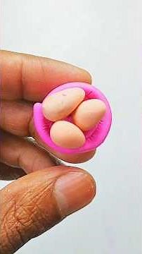 How To Make Clay Nest And Egg 🥚 | Easy Clay Ideas