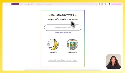 Introducing Nano Banana Browser extension, a fun AI project | Tina Tarighian posted on the topic | LinkedIn