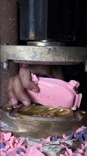 Beginilah Proses Pembuatan Sabun Batang #kreatif #india #pabrik