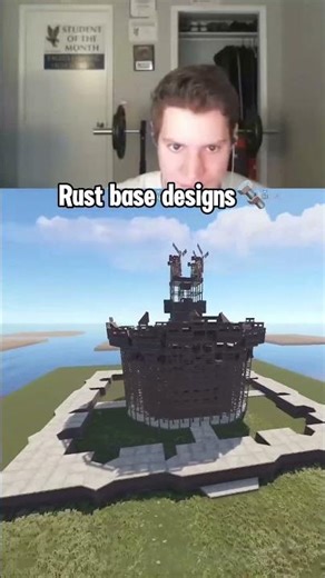 Rust base designs from Jetson & #rust #rustbase #gaming #videogame #rustconsole
