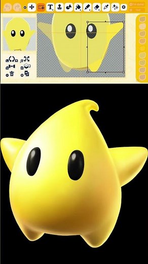 How to make Luma from Super Mario #luma #supermario