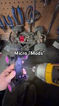Micro modding the B! #Losi #MicroB #RC #ViralShorts
