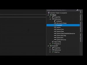 Visual C# como crear una libreria de clases Visual Studio Community en .NET Framework