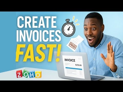 How To Create Invoices Fast in Zoho (Step-By-Step Guide For Small Businesses)