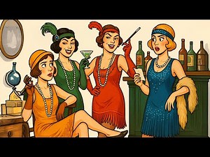 The Hidden Lives of Flappers (1920s) | Strange History for Sleep
