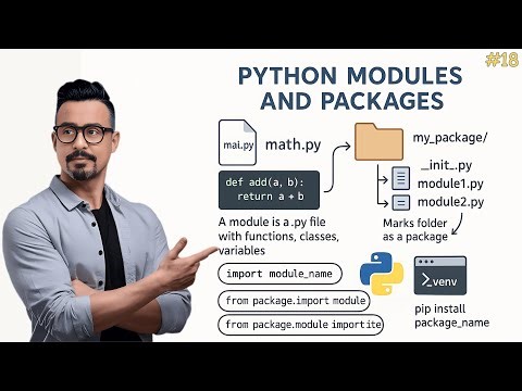 Python Modules & Packages Explained: Organize, Import & Manage Code for AI/ML