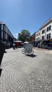 Have you seen Chloe Marie Aston on her piano bike in town today? | Visit Taunton