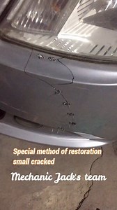 Restoration - Special method to restore a small cracked| Mechanic Jack #restoration #mechanic #panelbeater #craftsmanship #oldschool #mechanicjack #smallcracked | Mechanic Jack's team