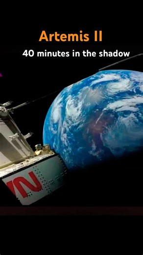 Artemis II - 40 minutes in the shadow of the Moon