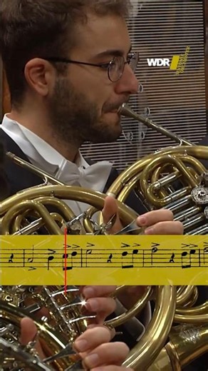 Mahler's majestic horns 📯📯📯 #classicalmusic #sheetmusic