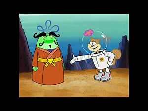 SpongeBob and Sandy Meet Master Udon | Full Scene | @SpongeBobandhisFriends