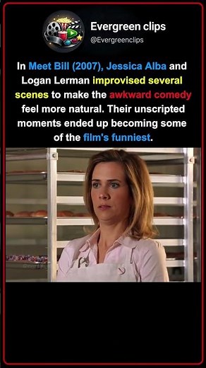 Jessica Alba's Unscripted Scene 😎 #moviefacts