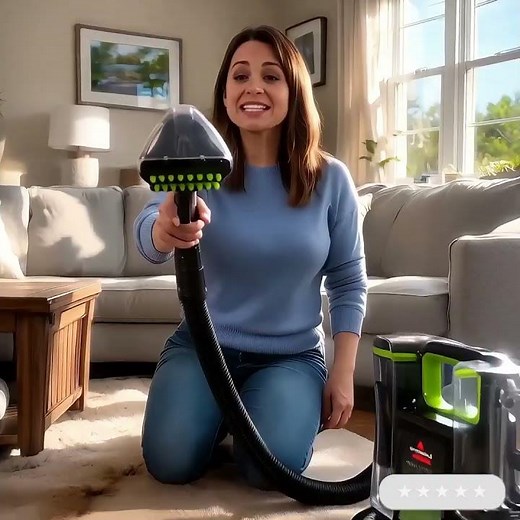 Ultimate Test: Can Bissell Little Green Erase Pet Stains? ✨🟢 #carpetcleaning #kitchenhacks #beauty