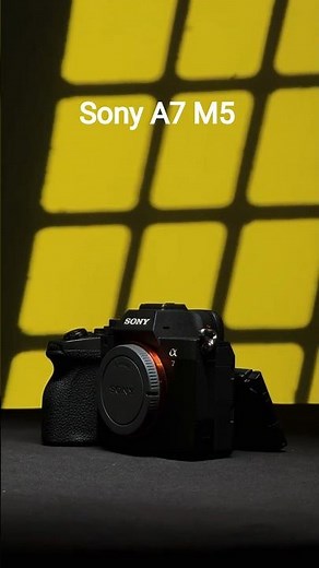 Most Cinematic Camera? Sony A7 M5 First Look 📽️
