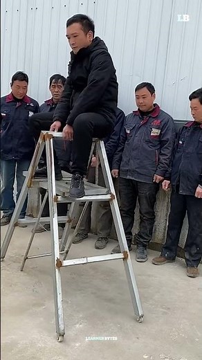 Revolutionary Ladder That Moves While You Stand on It! #learnerbytes