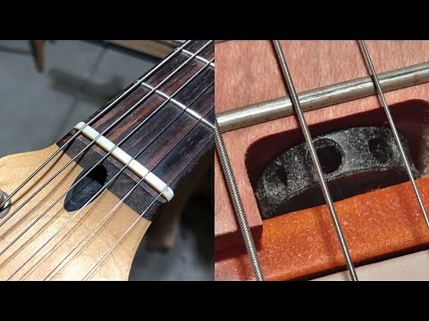 Guitar Truss Rod Nut Placement