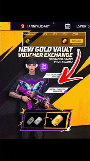 FREE FIRE GOLD VAULT 😱 Unlimited Gold Loot? | New Secret Vault Update! 💰🔥 FF MAX