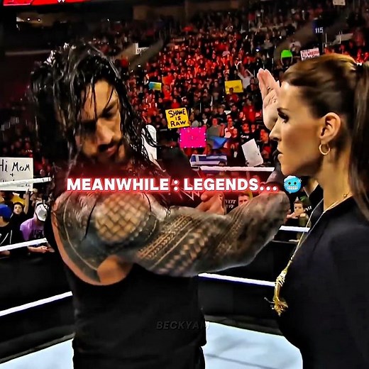 Women Wrestler Slapping Men 🥶 Vs Meanwhile Legends ☠️ #wwe #romanreigns #shortsfeed #viral #shorts