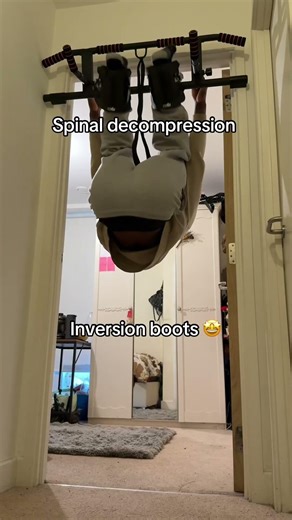 Would you try this to decompress? #decompression #lowerbackpain #backpainrelief #relief #relaxing