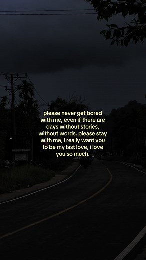 Please Stay With Me — Romantic Reminder Message for Your Last Love