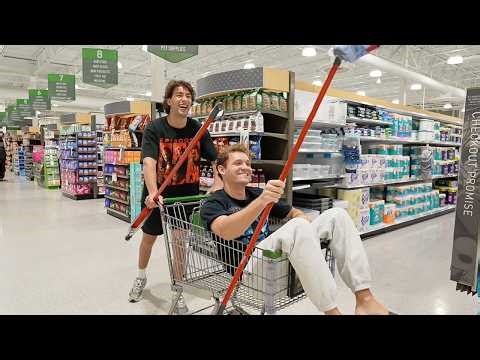 Messing Around in the Grocery Store!