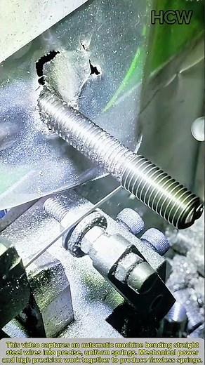 Automatic Spring Making Machine.