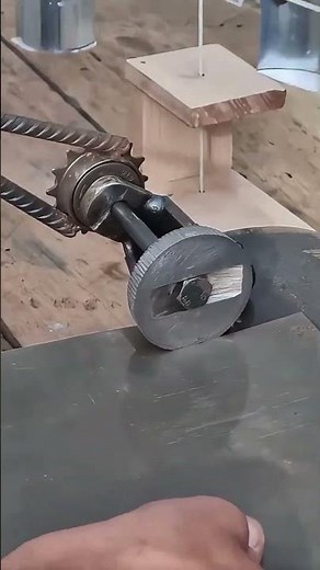Genius Homemade Tool for Cutting Thick Sheet Metal Effortlessly