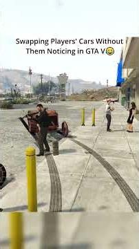 Swapping Players' Cars Without Them Noticing in GTA V #pcgaming #gameplay #gta