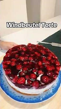 Windbeutel Torte #rezept #backen#recipe#easy#windbeutel#früchte#lecker#schnell#e_wie_einfach4