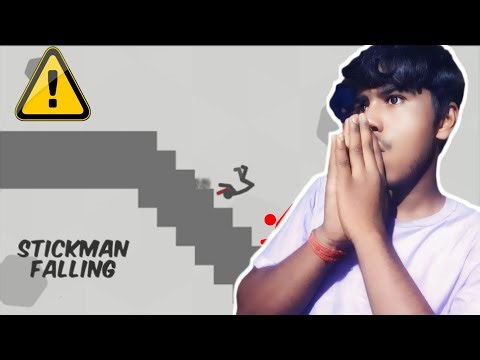 Stick man falling full gameplay vedio Orvo Gaming