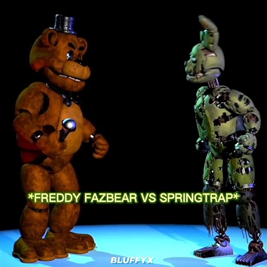 Fred vs Springtrap 💀 || #fivenightsatfreddys #fnaf #edit #fnafedit #explore #shorts #fnaffans