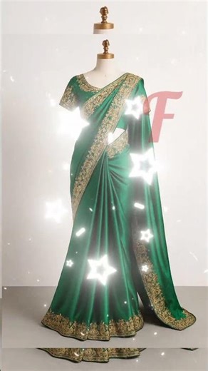 Elegant Saree Look ✨ | New Trending Saree Designs 2025 | Indian Fashion