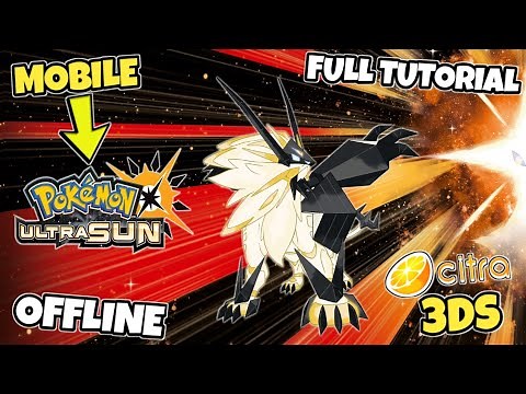 Pokémon Ultra Sun Citra Emulator Android Full Tutorial +Gameplay (No Lag, HD Graphics)