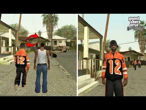 What's it like to be an NPC in GTA San Andreas?