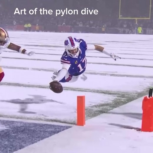 Incredible NFL Pylon Dives and Touchdowns