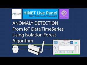 Anomaly Detection from IoT Data Time Series using Isolation Forest Algorithm