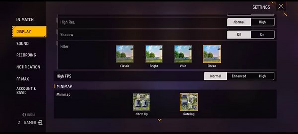 free fire display settings | Pro Player Display Setting | Free Fire New Setting | free fire setting